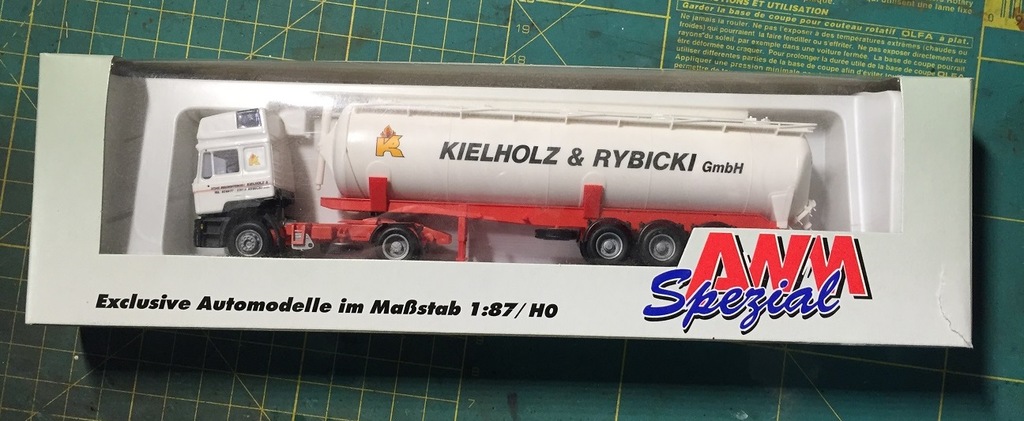 MAN - Kielholz&Rybicki - cysterna do cementu