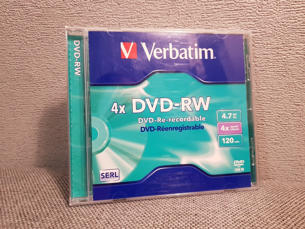  Vebatim  DVD-RW 4x  - folia