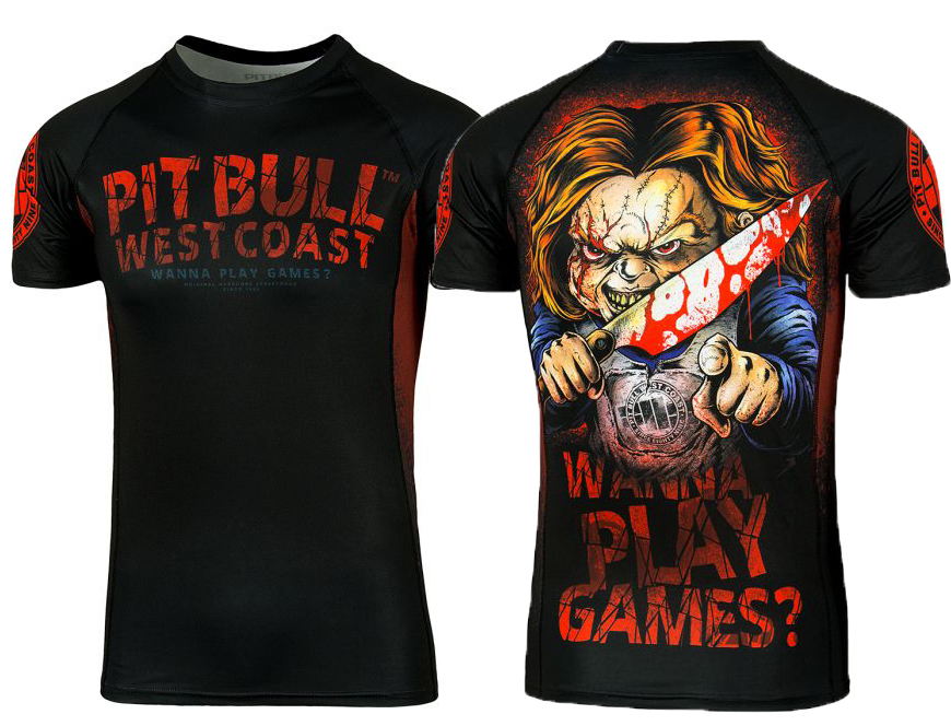 Rashguard męski Pit Bull KSW WANNA PLAY GAMES_XXL