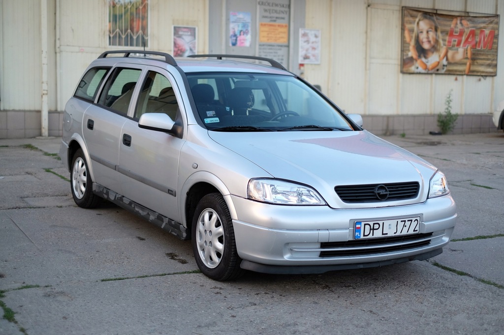 Opel Astra G 2000 101KM Kombi Srebrny - Opinie i ceny na