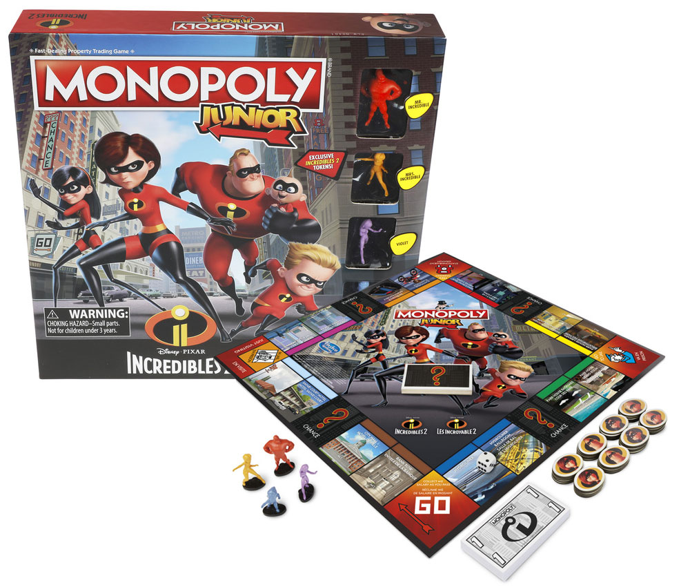 HASBRO GRA MONOPOLY JUNIOR INIEMAMOCNI 2 E1781