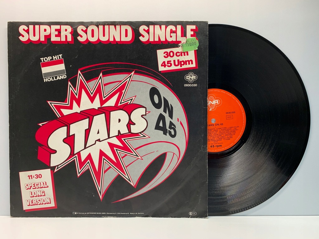 Stars on 45 MEGAMIX Medley Funk Disco Maxi Single