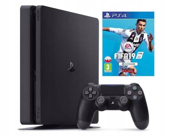 Konsola SONY PlayStation 4 Slim 1TB + Gra FIFA 19