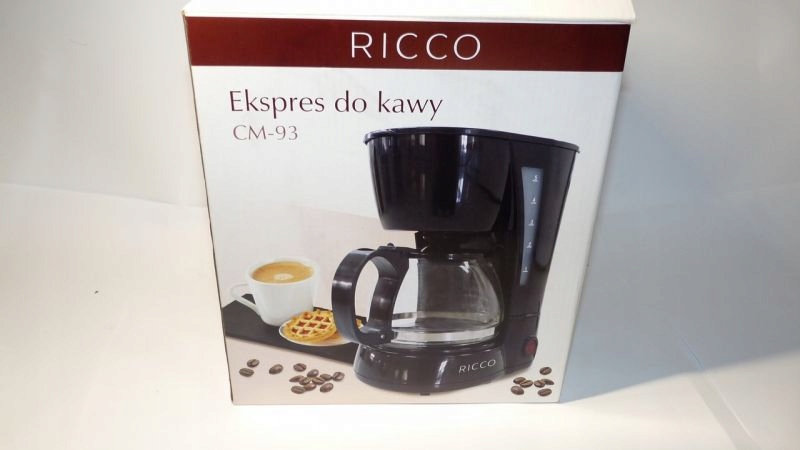EKSPRES DO KAWY RICCO CM-93, KOMPLET