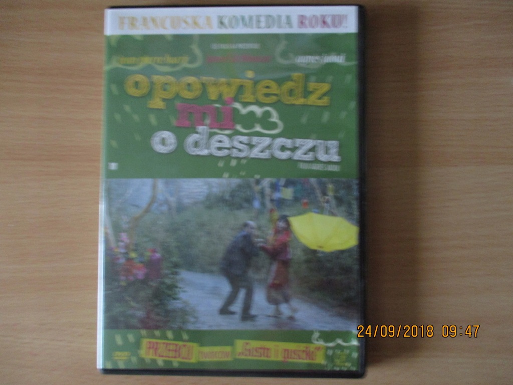 OPOWIEDZ MI O DESZCZU - francuska komedia roku