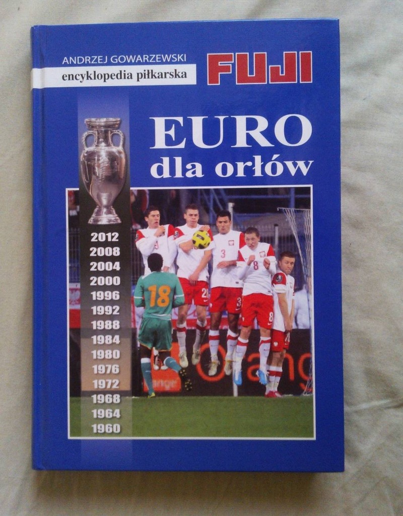Encyklopedia piłkarska FUJI EURO dla orłów TWARDA