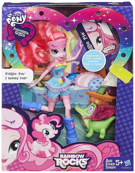  MLP PONY EQUESTRIA PIŻAMA PARTY PINKIE PIE+KROKOD
