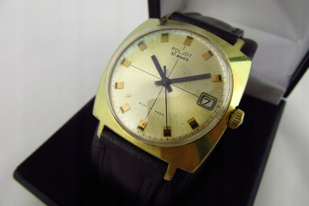 Z OCONY POLJOT AUTOMATIC 30 JEWELS USSR 60 7566003288 oficjalne archiwum Allegro