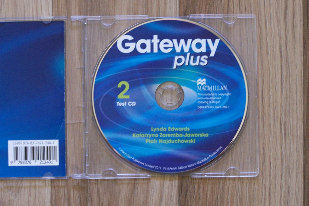 GATEWAY PLUS 2 TEACHER'S BOOK TESTY SPRAWDZIANY CD