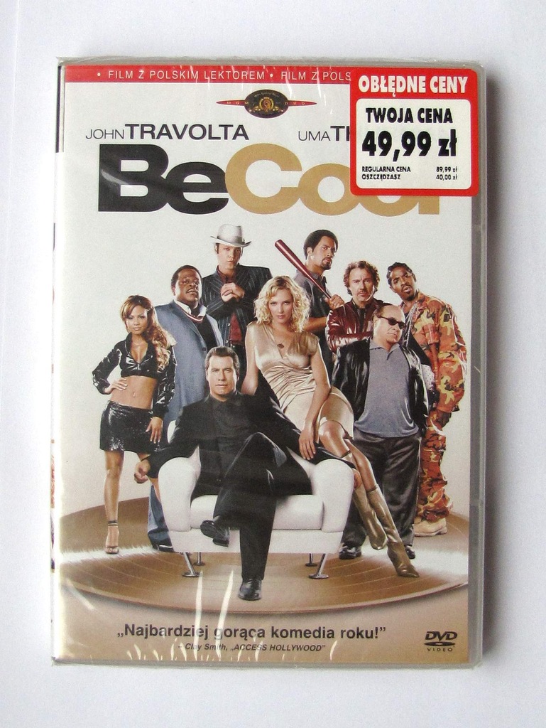BE COOL ~ DVD (John Travolta, Uma Thurman)