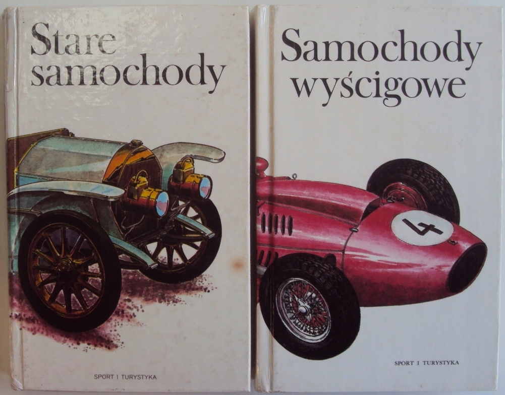 SAMOCHODY WYŚCIGOWE STARE SAMOCHODY Porazik zestaw