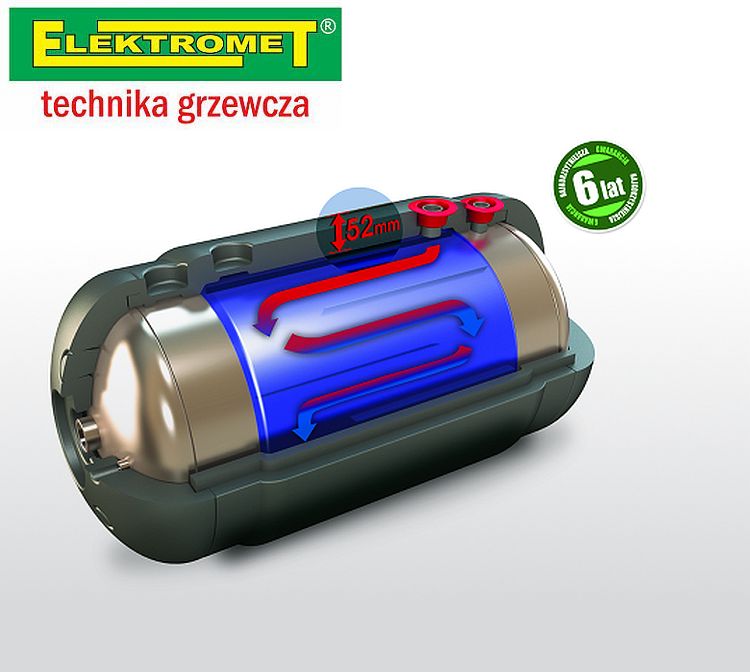 ELEKTROMET WYMIENNIK DWUPŁASZCZOW TURBO WGJ-g 80 L
