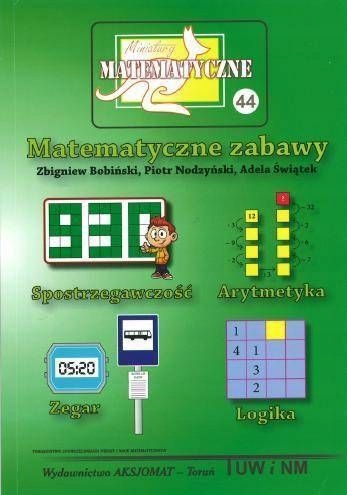Miniatury matematyczne 44 Matematyczne zabawy / ks