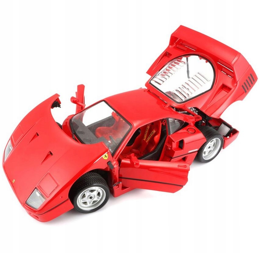 Ferrari F40 1/18 Bburago czerwony 16601