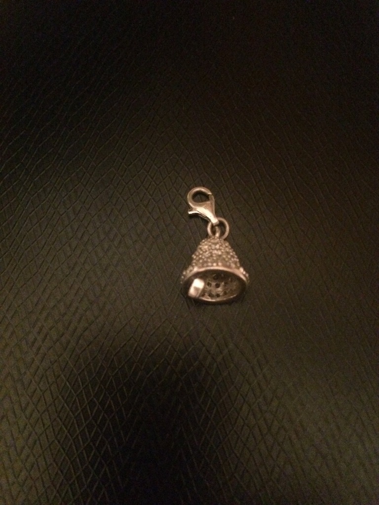 APART CHARMS ZAWIESZKA DZWONEK CYRKONIE SREBRO