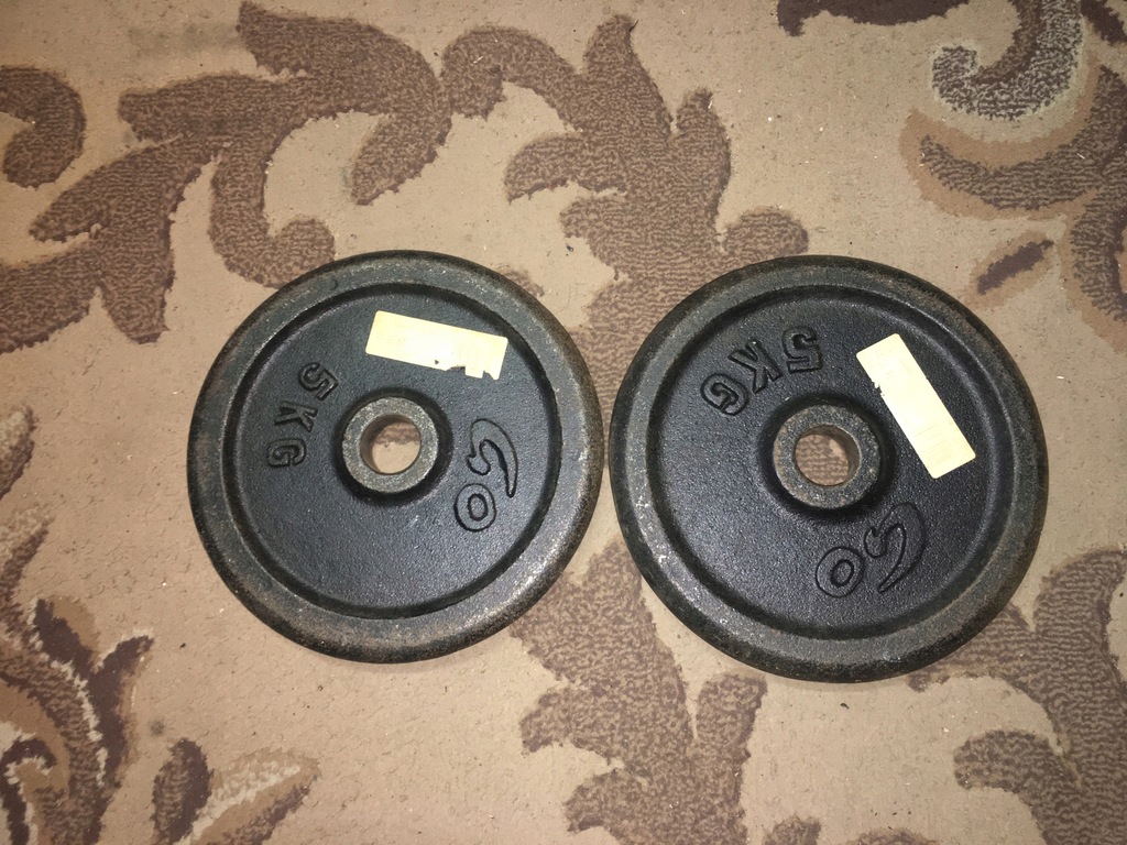 Obciążenie żeliwne Go Sport 2 x 5kg 31mm