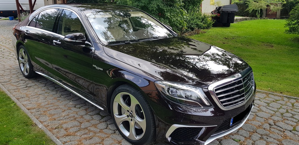 Mercedes s500 Lang w222 4matic 2016 beż s63 AMG