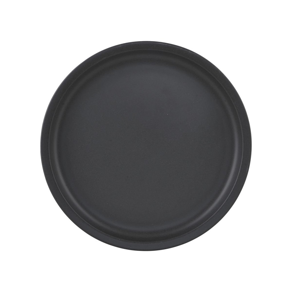 Nicolas Vahe NISTA BLACK Talerz Płaski 22cm Czarny