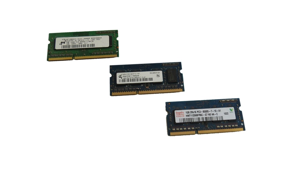 Pamięć Ram DDR3 1gb 3 Rachunek