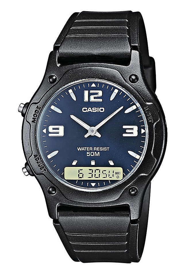 Analogowo-Elektroniczny Zegarek Casio AW-49HE