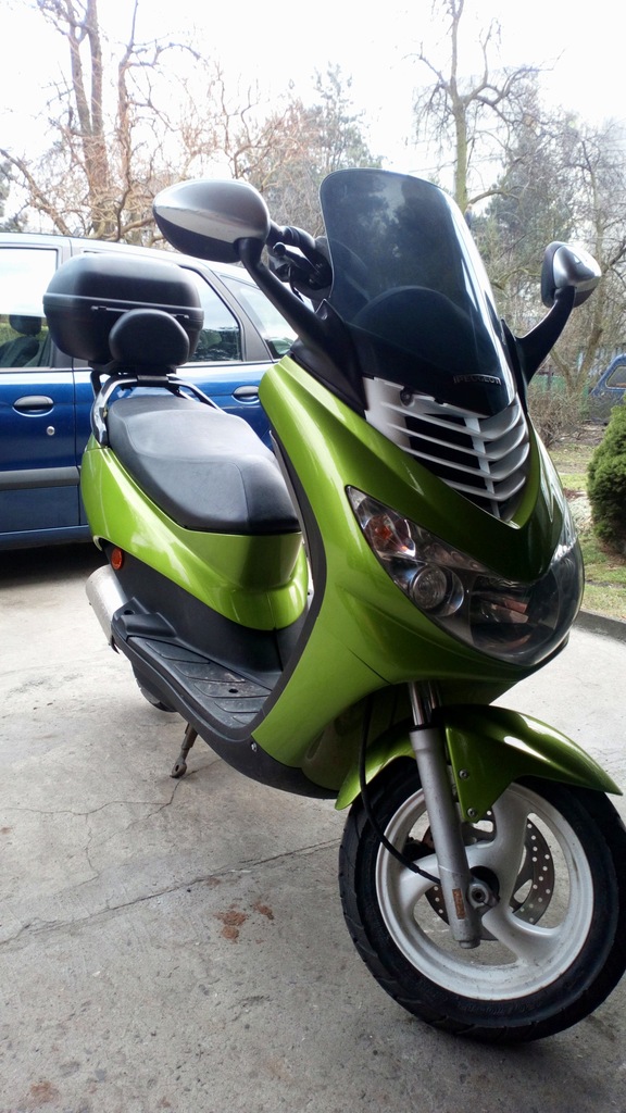 silnik peugeot elystar 50 po remoncie