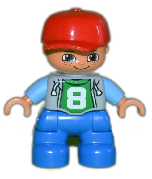 Lego Duplo Figurka Ludzik Chłopczyk Dziecko WAWA
