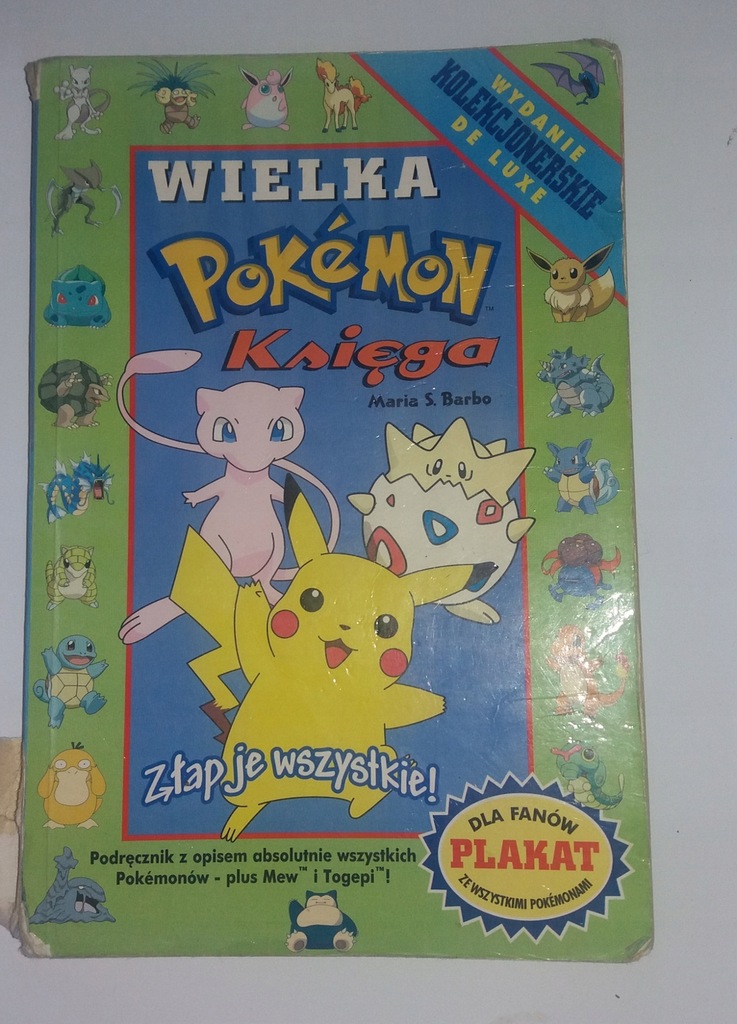 Wielka Ksiega Pokemon Wydanie Kolekcjonerskie