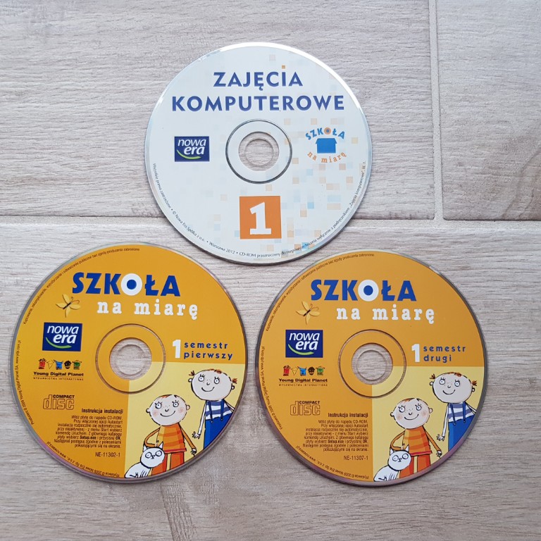 szkoła na miarę klasa 1 zestaw płyt edukacyjnych