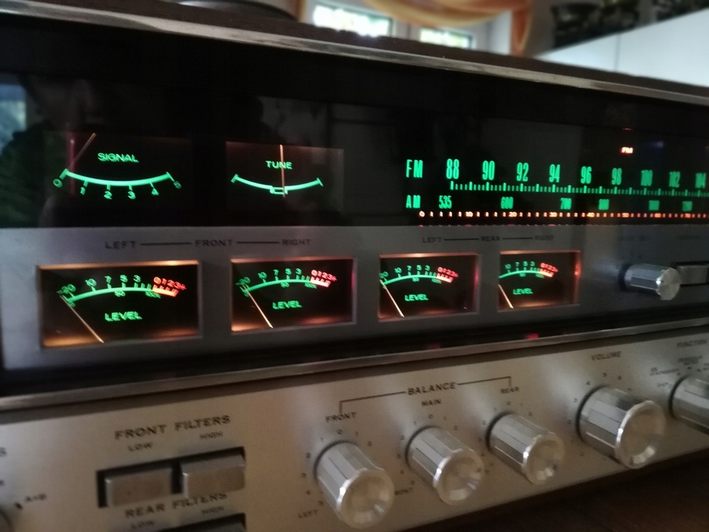 SANSUI QRX 7500 piękny amplituner klasyka vintage