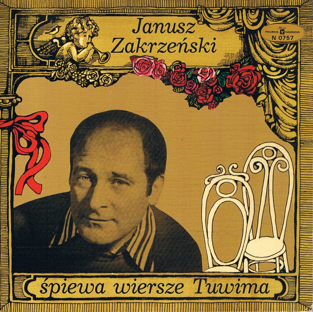 Janusz Zakrzeński śpiewa wiersze Tuwima /SP7/45
