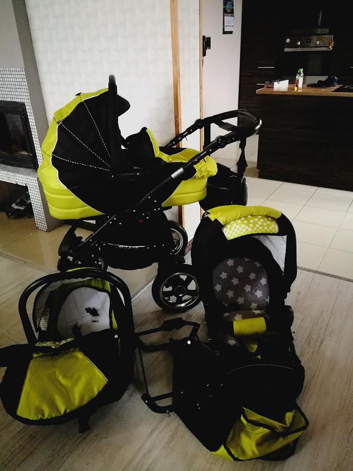 Wózek Tako Warrior Formula 1 KOMPLET 3w1