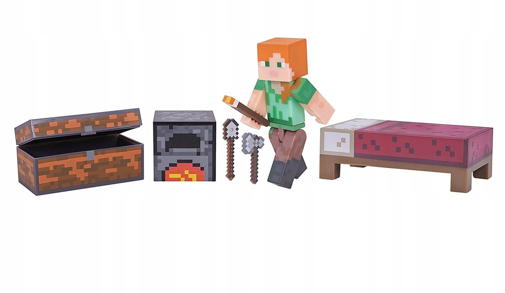 MINECRAFT ALEX SURVIVAL PACK ZESTAW FIGURKA SZYBKO