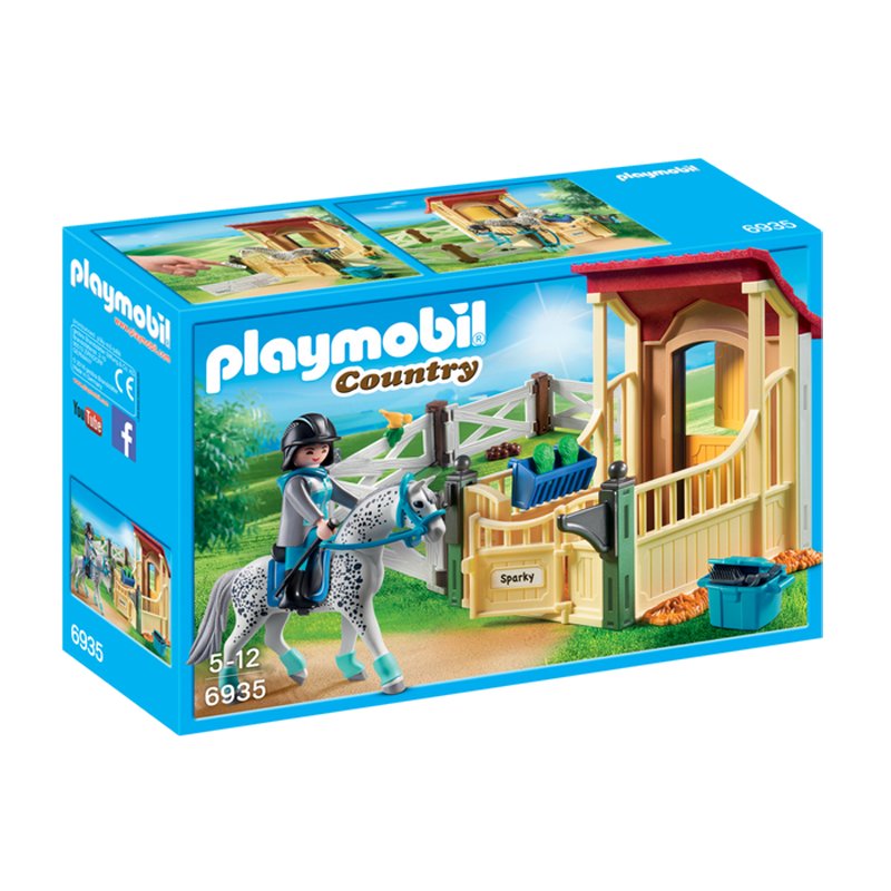 Playmobil Boks stajenny KONIE STAJNIA 6935