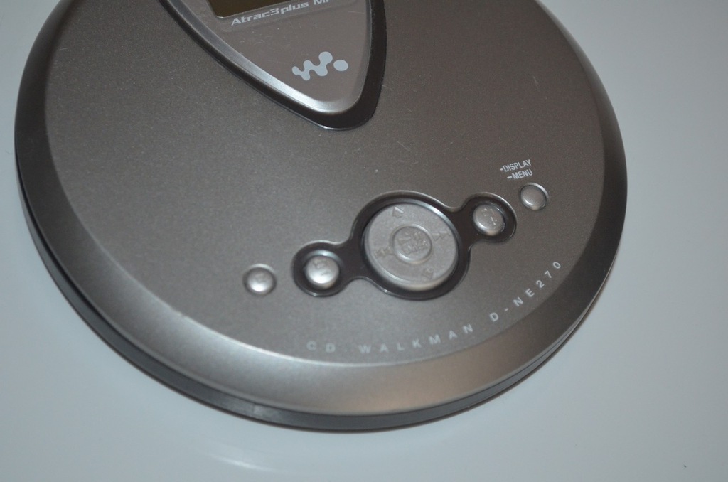discman WALKAMN CD MP3 SONY D-NE270 zasilacz słuch