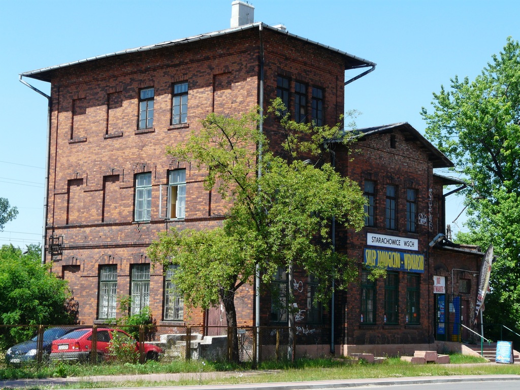 STARACHOWICE DWORZEC PKP ST.WSCHODNIE ZDJĘCIE