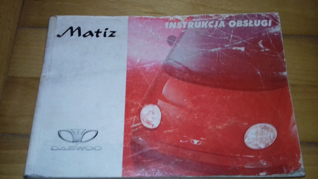 Oryginalna instrukcja obsługi Daewoo Matiz