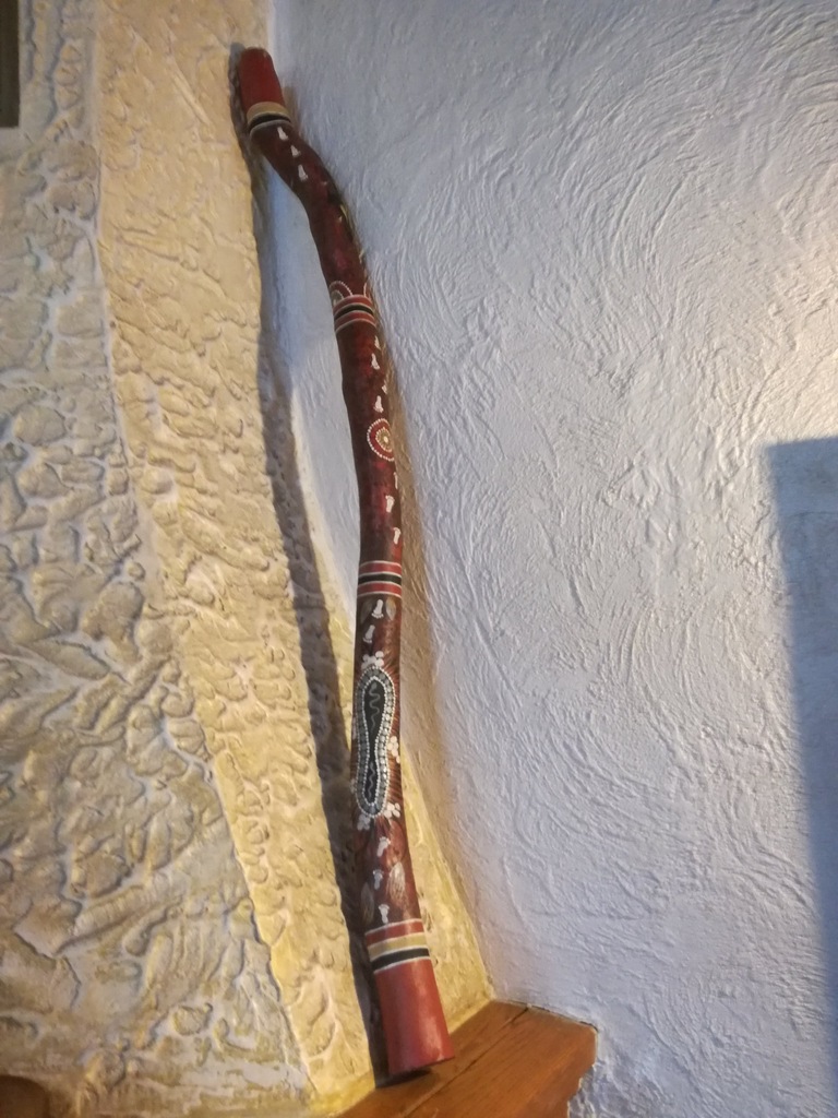 Didgeridoo instrument dęty Australia.