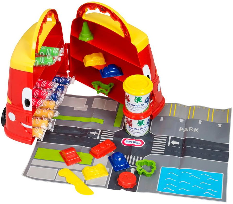 Autko Walizka Ciastolina Foremki Auto Little Tikes