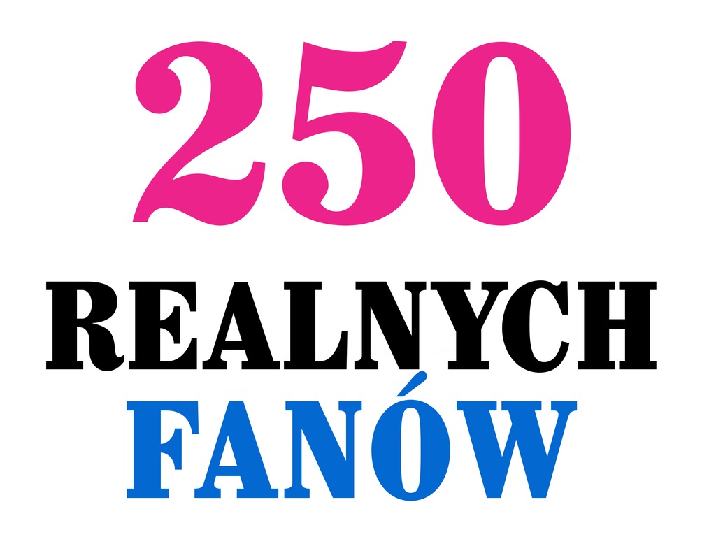 250 LIKE FACEBOOK LAJKI FANI FB LUBIE TO POLUBIEŃ
