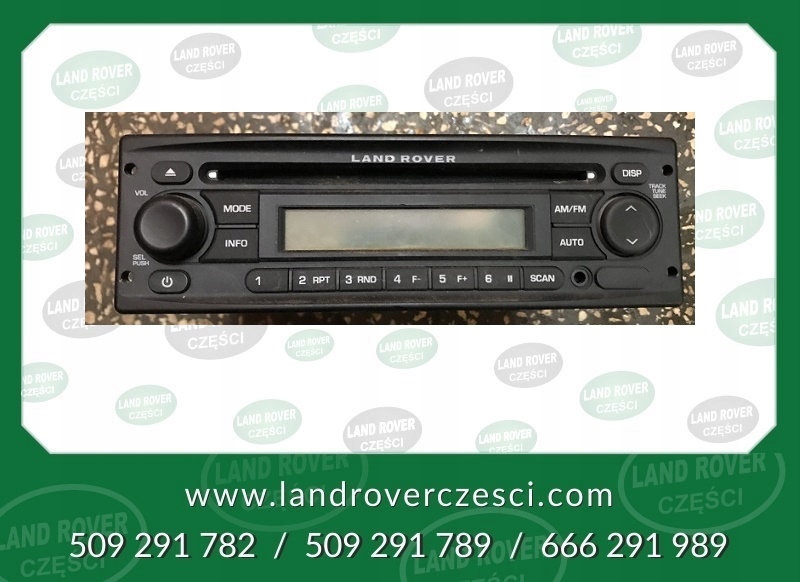 RADIO CD VISTEON 7H1218C873 LAND ROVER DEFENDER