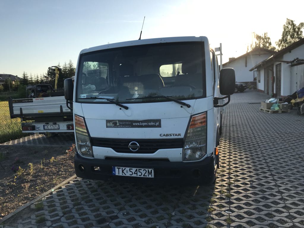 Nissan Cabstar 3513 doka wywrotka do 3,5tony