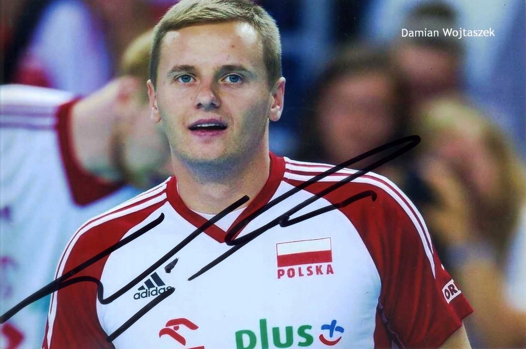 Damian Wojtaszek - siatkówka - Polska - autograf