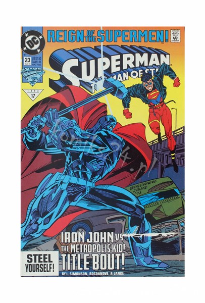 Idealny Superman The Man Of Steel 23 Jul 93 J Ang Oficjalne Archiwum Allegro