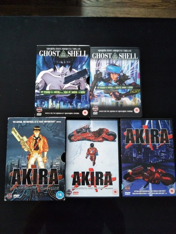 Akira 2 CD Ghost in the Shell anime