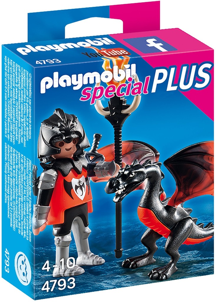 Playmobil Special Plus Rycerz ze smokiem 4793