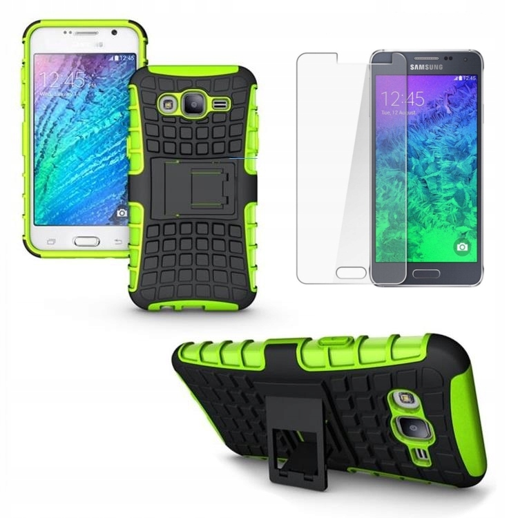 Samsung Galaxy Grand Prime PANCERNE ETUI   SZKŁO - 6762859255 ...