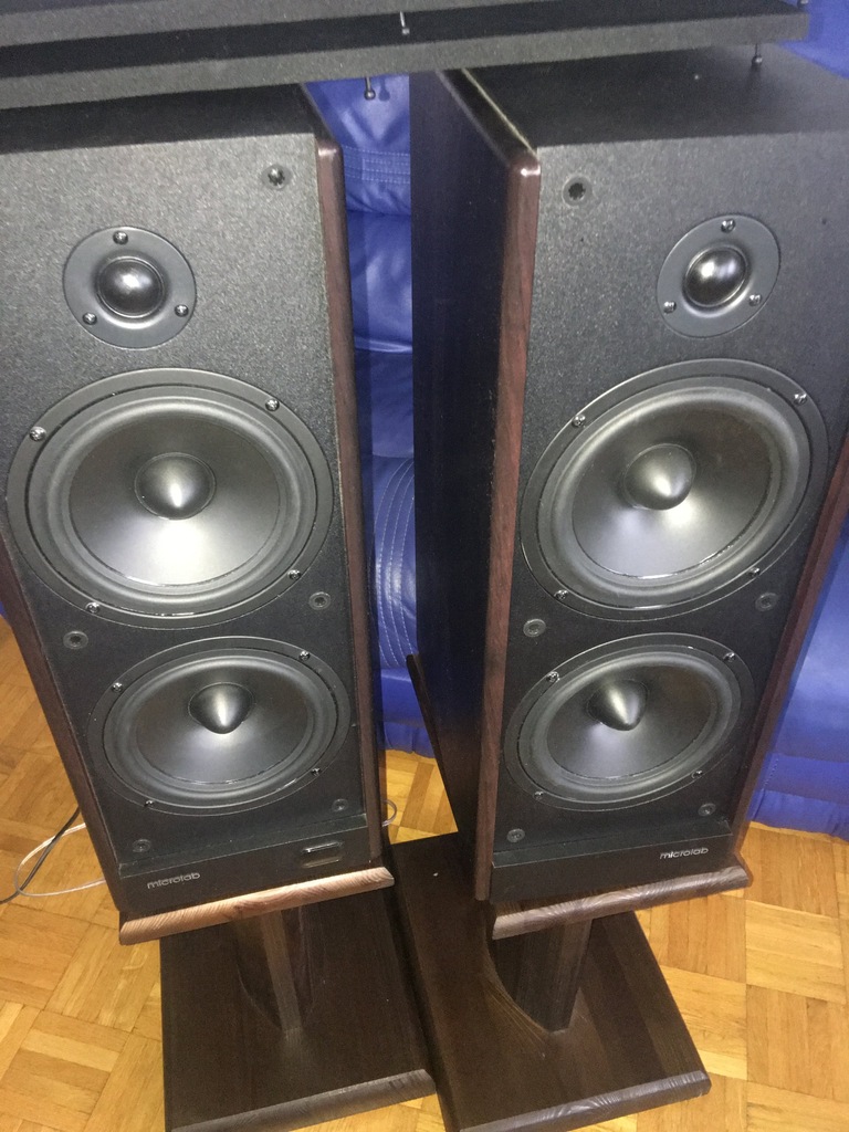 Microlab Solo 7C + DAC na bazie XMOS + stojaki