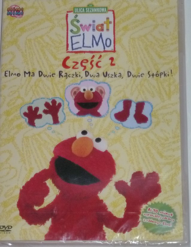 ŚWIAT ELMO 2 - MA DWIE RĄCZKI USZKA DWIE STÓPKI