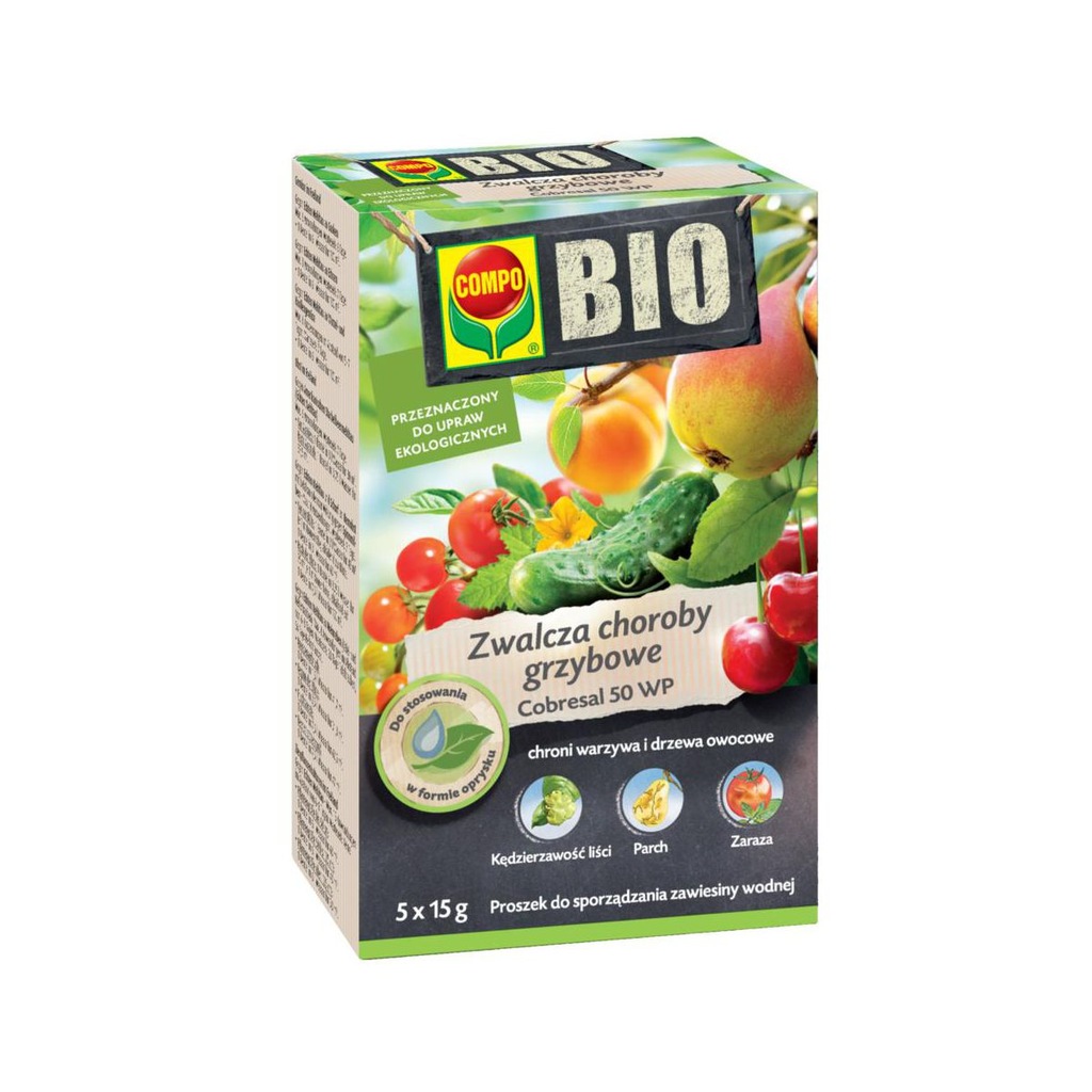 Środek grzybobójczy Cobresal 50 WP Compo 5x15g
