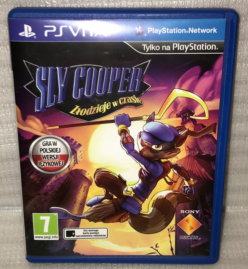 UŻYWANA GRA PS Vita Sly Cooper: Złodzieje w czasie